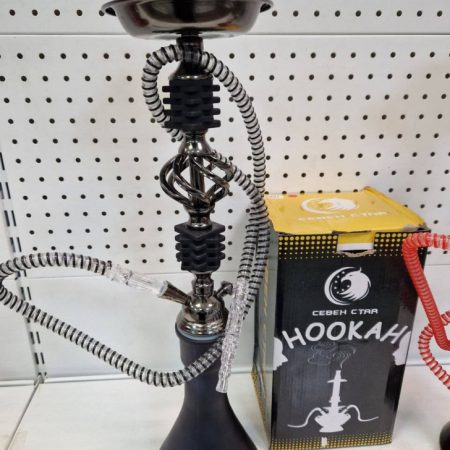 Кальян Seven Star Hookah Silver&Black