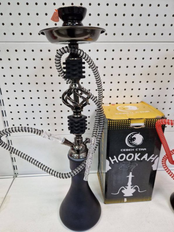 Кальян Seven Star Hookah Silver&Black