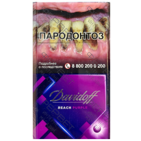 Сигареты Davidoff Reach Purple